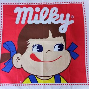 No.15 ミルキー ペコちゃん バンダナ 不二家 レア