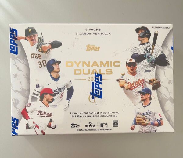 2025 TOPPS MLB Dynamic Duals 未開封 1ボックス box 大谷翔平 イチロー 直筆サイン ラインアップ