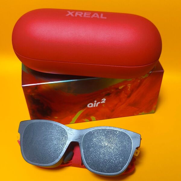 XREAL air 2 ARグラス スマートグラス 色:レッド