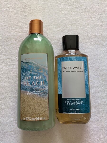 Bath & Body Works 「3-IN-1 FRESHWATER 」「shampoo AT THE BEACH」