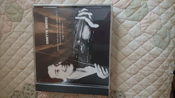GINETTE NEVEU Brahms: Violin Concerto CD
