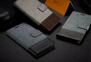 Samsung Galaxy S20+ ケース ギャラクシー s20+ ケース 6.7インチ SC-52A SCG02 手帳型 カード収納 ズック&PUレザーケース