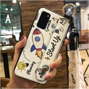 Samsung Galaxy S20+ ケース ギャラクシー s20+ ケース 6.7インチ SC-52A SCG02 背面カバー スタンドタイプ ストラップ付き かわいい