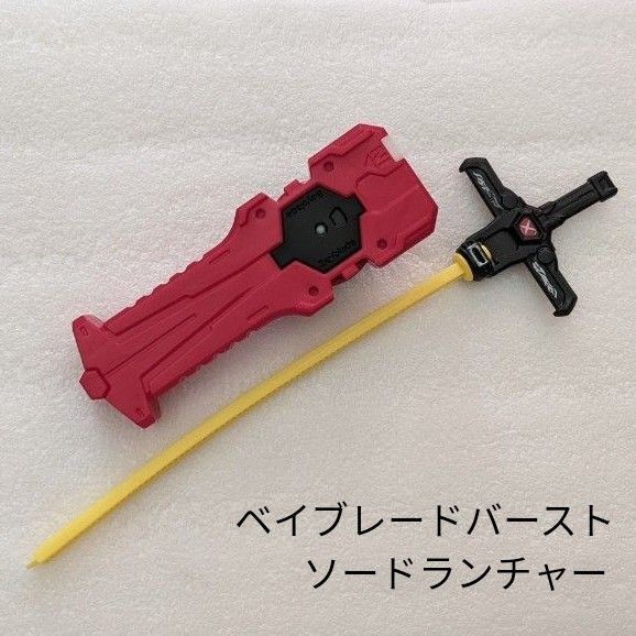 ソードランチャー レッド 右回転用 ベイブレードバースト 赤色
