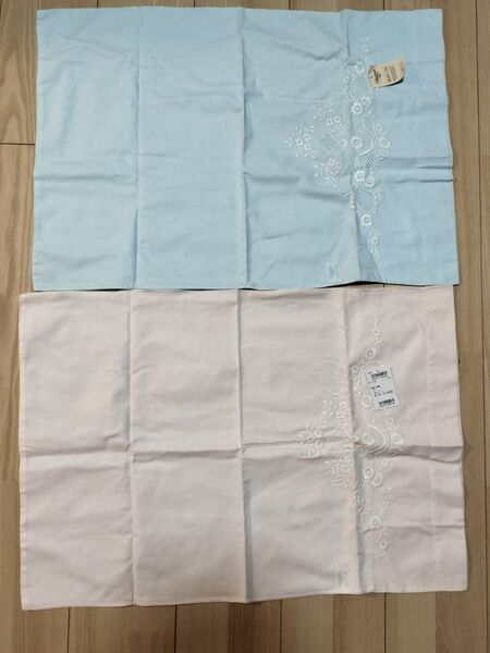 新品 枕カバー 2枚に