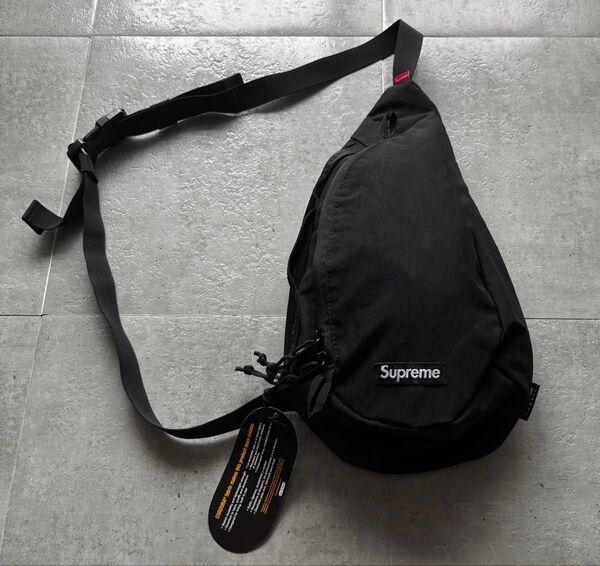 20FW Supreme シュプリーム sling bag black スリングバッグ 新品