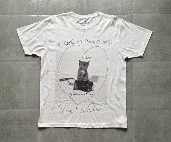 biotope × Bruce Weber × 10culture Tシャツ 猫