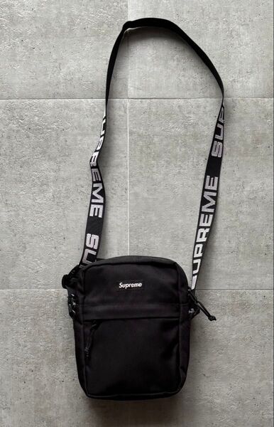 18SS Supreme シュプリーム ショルダーバッグ ブラック