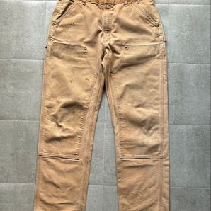 Carhartt カーハート ダブルニーペインターパンツ 36×34 フェード 雰囲気◎ ヴィンテージ