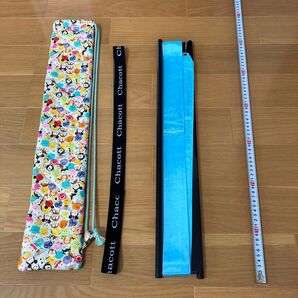 新体操ジュニアリボン(sasaki)とケース(chacotto)、収納袋のセット