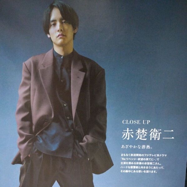 anan 赤楚衛二 切り抜き anan(アンアン) 2024年4月10日号 (マガジンハウス)