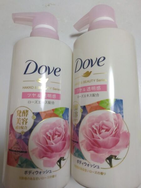 Dove ボディウォッシュ ローズ 本体2個セット