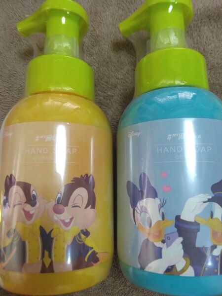 ディズニー泡 ハンドソープ チップとデール ドナルド&デイジー 2個セット
