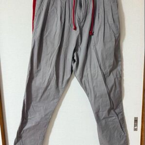 ★美品★EDWA レッド ストライプ ジョガーパンツ メンズ イタリア製 Mサイズ