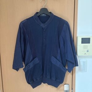 【古着屋】ハーフボタンシャツ メンズ