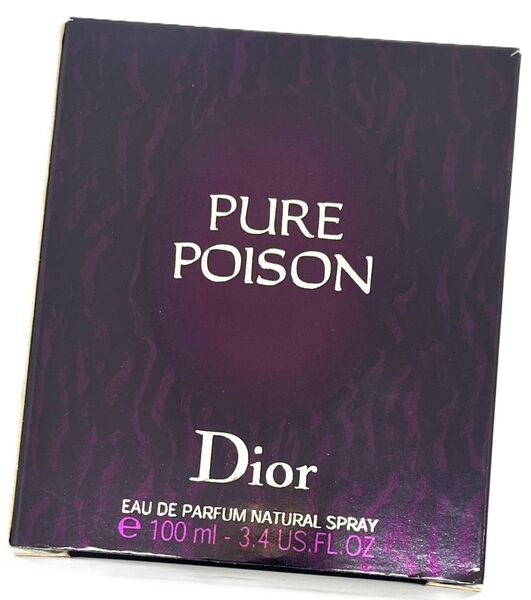 ディオール ピュアプワゾン EDP 100ml スプレータイプ 外箱あり 約98%残 極微使用品!(114065)