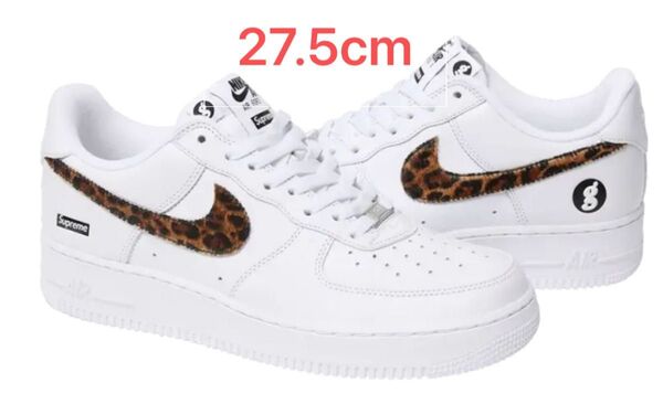 GOODENOUGH × Supreme × Nike Air Force 1 Low "White/Leopard"