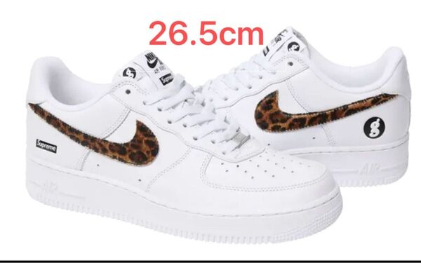 GOODENOUGH × Supreme × Nike Air Force 1 Low "White/Leopard"