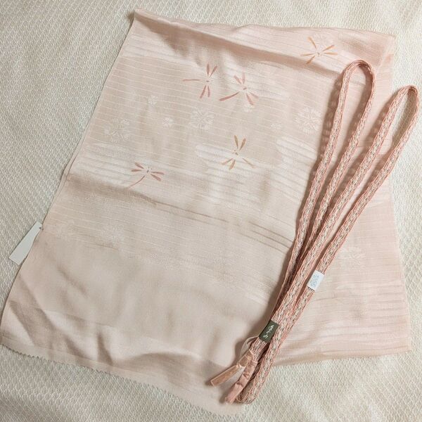 新品 夏用 帯揚げ 帯締め セット(あ) 正絹 絽