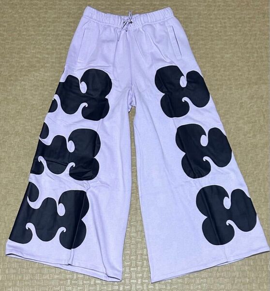 新品・L サイズ・adidas×marimekko・WIDEPANT・アディダス×マリメッコ ワイドレッグパンツ 裏起毛