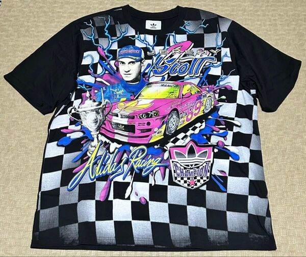 新品・3XL(2XO)・adidas・ORIGINALS・アディダス ・オリジナルス ジェレミー スコット ラリー 半袖 Tシャツ