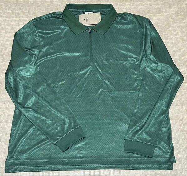 新品・2XL サイズ・NIKE・TECH-PACK DRI-FIT・ナイキ・テック パック 1/2 ジップ 長袖 ポロシャツ