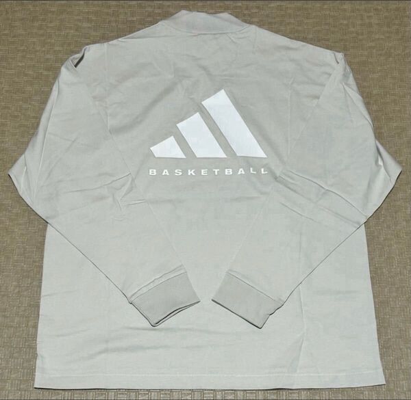 新品・M サイズ・adidas・BASKETBALL LONG SLEEVE TEE・アディダス バスケットボール 長袖 Tシャツ