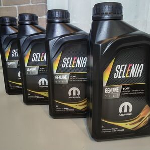 フィアット/アルファロメオ純正SELENIA ECO2 エンジンオイル 0W-20 1L×4本セット