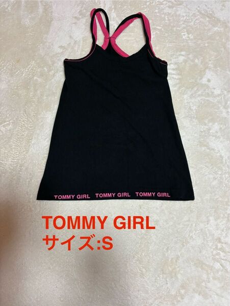TOMMY GIRL キャミソール タンクトップ サイズ:S トミーガール