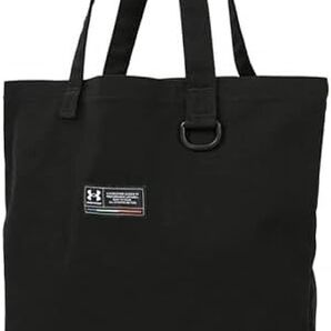 UNDER ARMOUR トートバッグ ブラック キャンバス