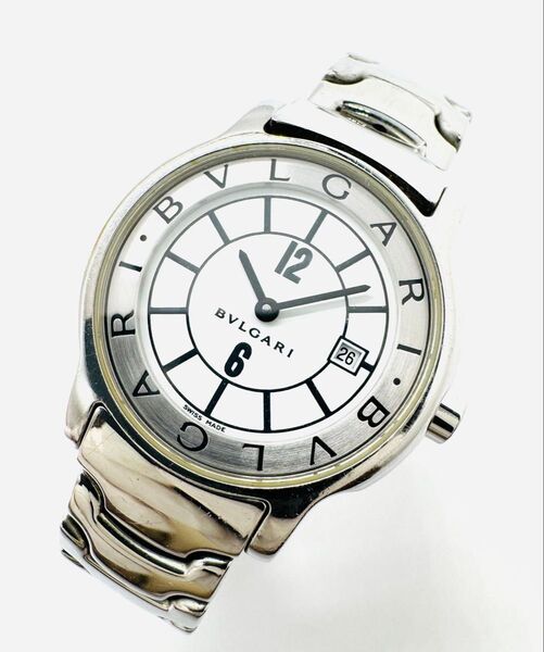 ブルガリ BVLGARI ST29S ソロテンポ デイト クォーツ レディース