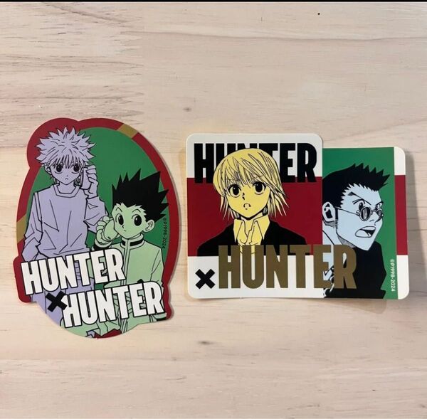 週刊少年ジャンプステッカーコレクションHUNTER×HUNTER 2種