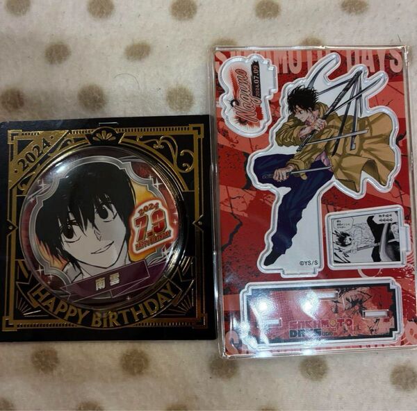 バースデイ缶バッジ 名場面ジオラマフィギュア SAKAMOTO DAYS 南雲 サカモトデイズ アクリルスタンド バースデイ