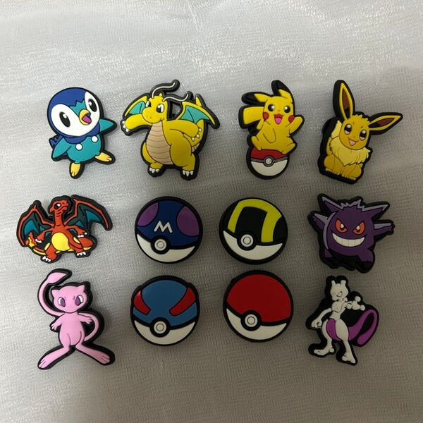 大人気☆ポケモン ジビッツ クロックス サンダル チャーム