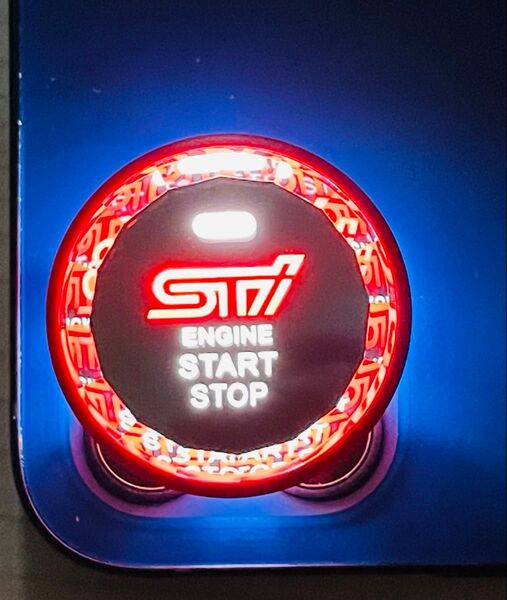 STIロゴ エンジンスタートスイッチカバー 新品・未使用品