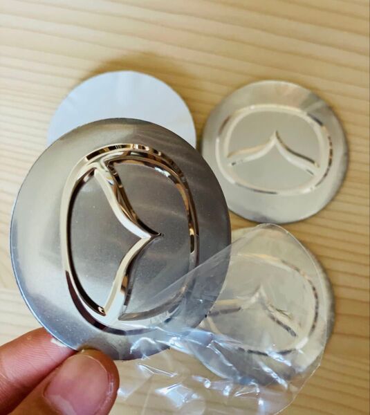 マツダ センターホイールキャップステッカー56mm