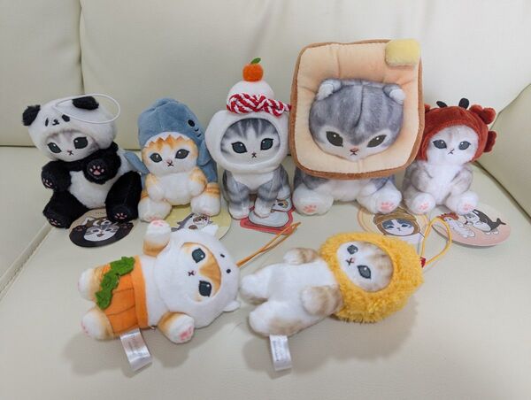 【美品】mofusand モフサンド ぬいぐるみ まとめ売り7個セット