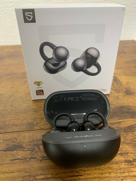 SOUNDPEATS UU POPCLICK イヤーカフ ワイヤレスイヤホン オープンイヤー マルチポイント サウンドピーツ