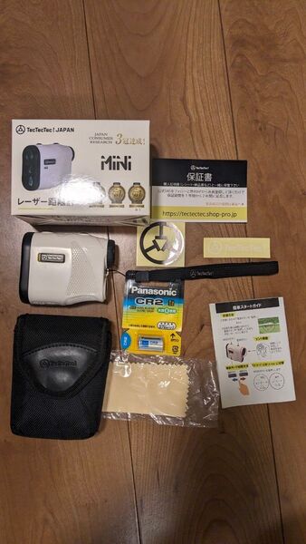 tectectecMINI レーザ距離計 ゴルフ