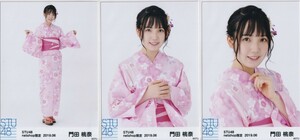 STU48 門田桃奈 月別 netshop 生写真 2019 6月 2019.06 3種コンプ