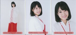 HKT48 朝長美桜 2017 福袋 封入 生写真 3種コンプ