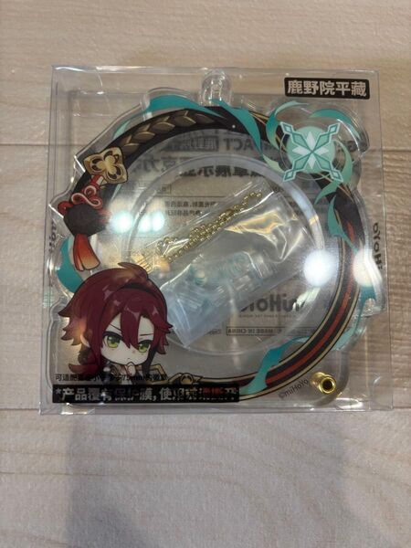 原神 鹿野院平蔵 バッチケース 缶バッジ収納 中古 美品 mihoyo 正規品 公式