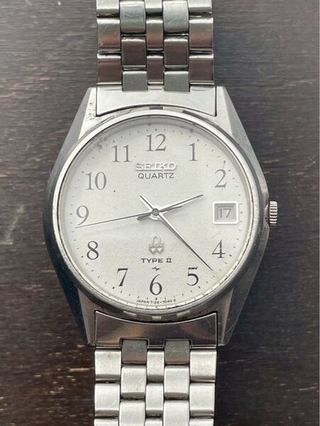 SEIKO セイコー TYPEⅡ タイプ2 7122-7020 ジャンク 不動 メンズ 腕時計 クオーツ クォーツ
