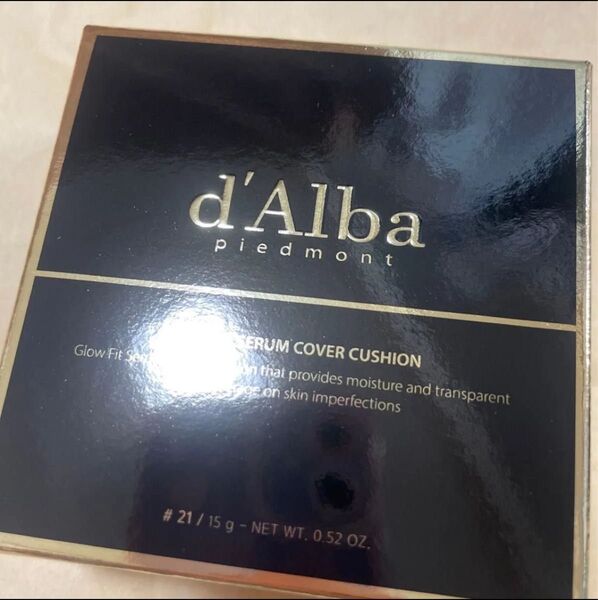 ★本日削除★ 値下げ不可★ 新品未開封 d'Alba ダルバ グロウフィットセラムカバークッションファンデーション21号