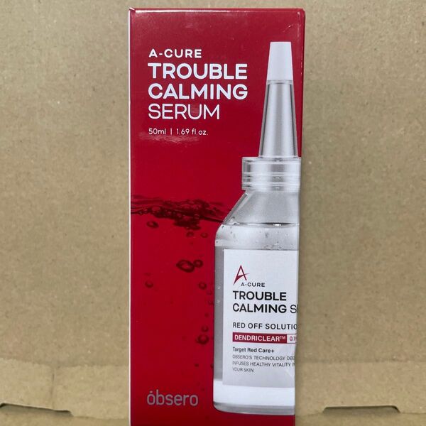 新品未開封 オブセロ エーキュア トラブルカーミングセラム 50ml 定価3900円
