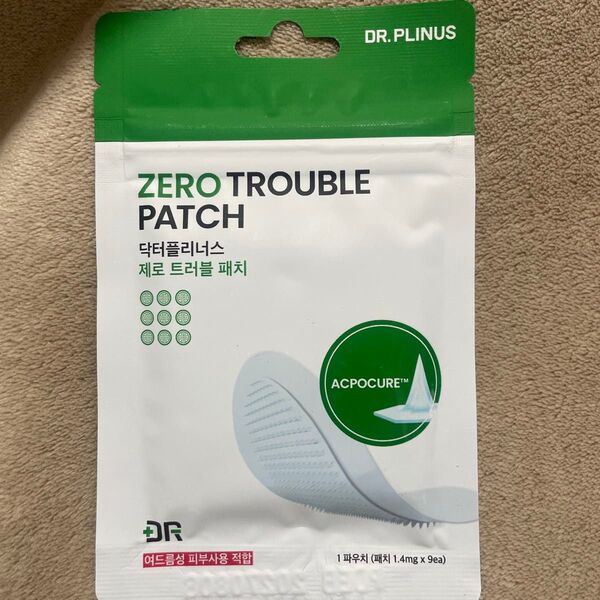 新品未開封 DR.PLINUS ZERO TROUBLE PATCH にきび ニキビケアパッチ