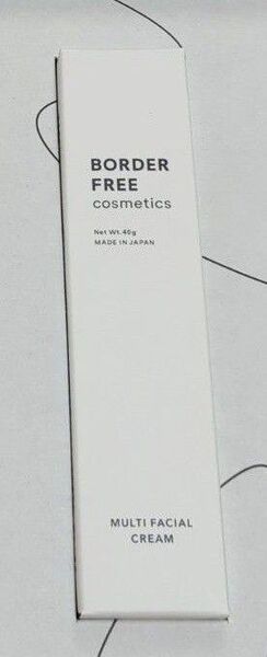 BORDER FREE cosmetics ボーダーフリー コスメティクス マルチフェイシャルクリーム a 40g 1本 新品