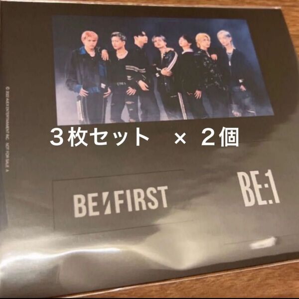 befirst BE:FIRST BE:1 ステッカー ビーファースト 池亀樹音 ジュノン 黒田竜平 廣瀬真人 リュウヘイ
