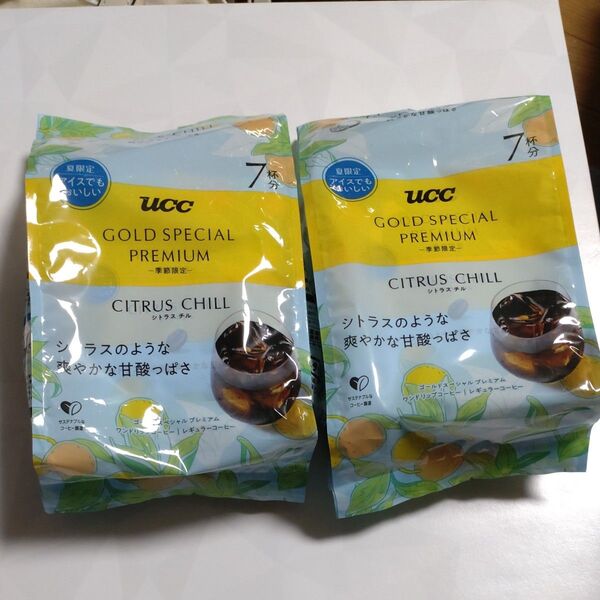 UCC ドリップコーヒー シトラスチル ゴールドスペシャル 14杯