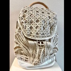 未使用 mame kurogouchi マメクロゴウチ マメ コード刺繍 バックパック リュック